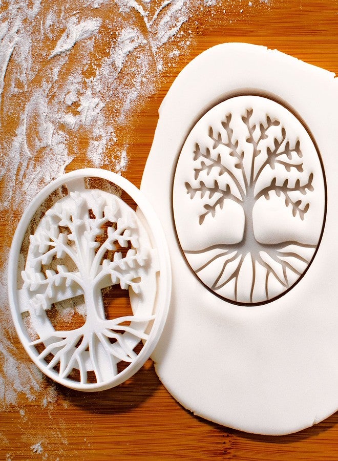 Bakerlogy قطاعة بسكويت على شكل شجرة الحياة، قطعة واحدة - بيكرلوجي - Image 2