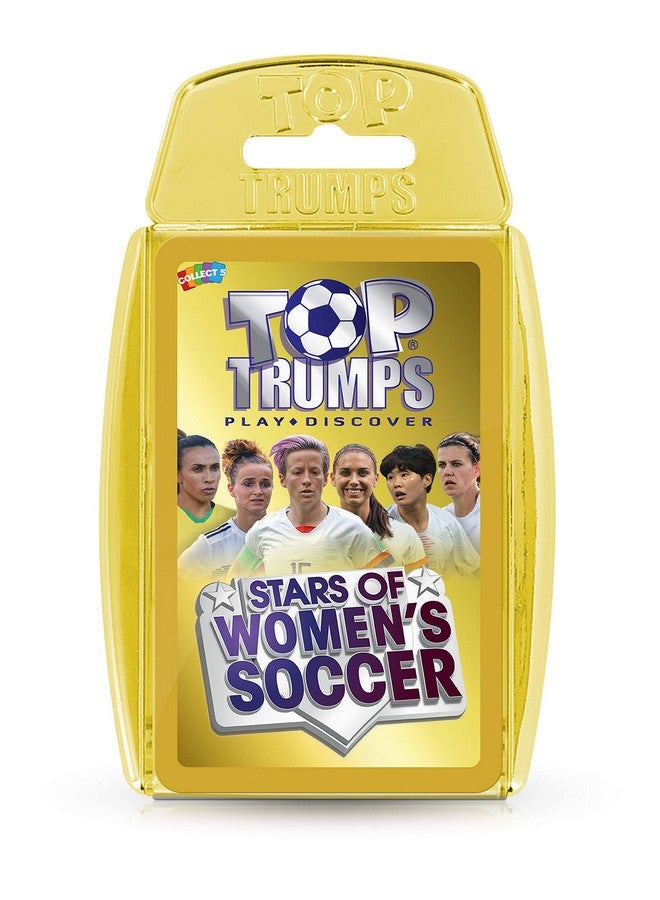 Top Trumps Top Trumps Card Game Stars of Women’s Soccer - Fun Educational Game for Families, Adults & Kids Ages 6+ - 2+ Players - Image 1