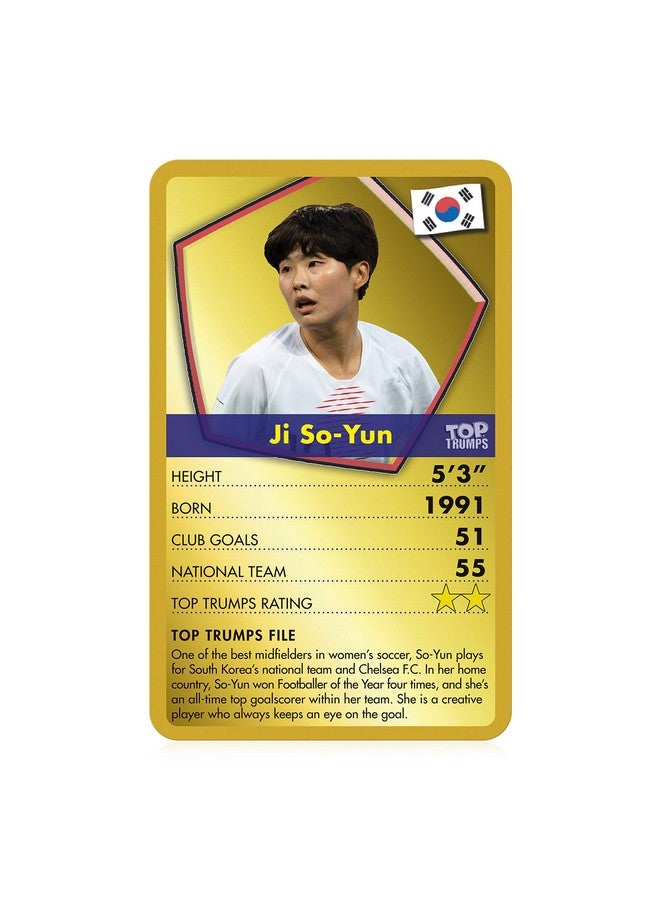 Top Trumps Top Trumps Card Game Stars of Women’s Soccer - Fun Educational Game for Families, Adults & Kids Ages 6+ - 2+ Players - Image 3