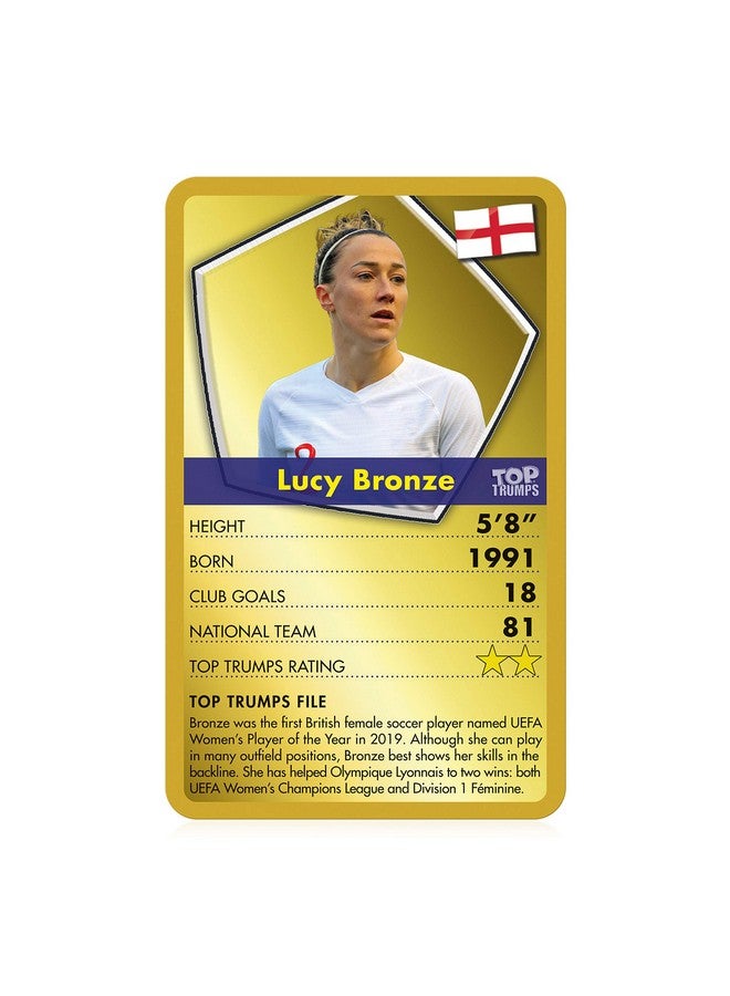 Top Trumps Top Trumps Card Game Stars of Women’s Soccer - Fun Educational Game for Families, Adults & Kids Ages 6+ - 2+ Players - Image 4