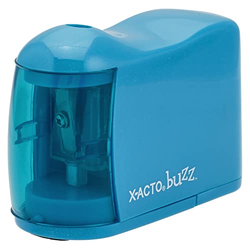 X-ACTO Buzz Battery Pencil Sharpener, Assorted Colors, 1 Count (16758) - Image 1