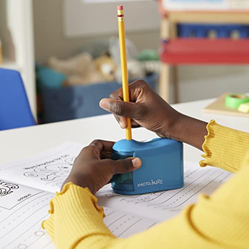 X-ACTO Buzz Battery Pencil Sharpener, Assorted Colors, 1 Count (16758) - Image 4