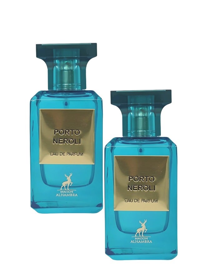 MAISON ALHAMBRA 2 Pieces Porto Neroli Perfume 80ml EDP - Image 1