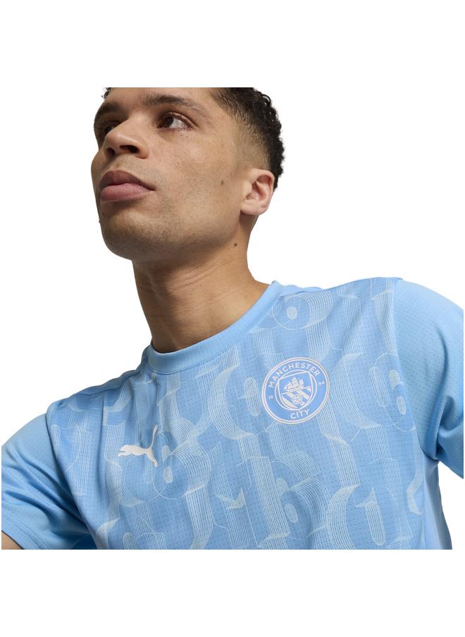 بوما تيشرت جيرسي Manchester City Pre-match بأكمام قصيرة للرجال - Image 4