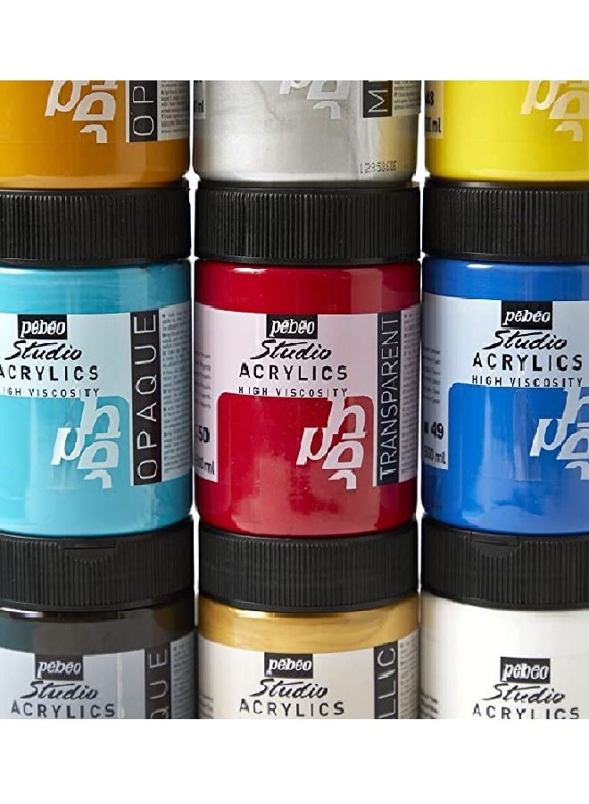 Pebeo Studio Acrylic High Viscosity Paint (Color: 55) - Image 2