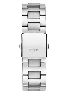 GUESS Men's Black Dial Silver Tone Case Quartz Watch - GW0703G1  - Image 4