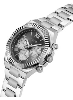 GUESS Men's Black Dial Silver Tone Case Quartz Watch - GW0703G1  - Image 2