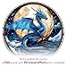 Purdicra Wooden Puzzles for Adults Unique Animal Shaped Moonlit Blue Dragon Puzzle 3D Vision Wooden Jigsaw Puzzle Christmas Birthday Gifts for FriendsFamily Home Decor 134 134in 300pcs - Image 4