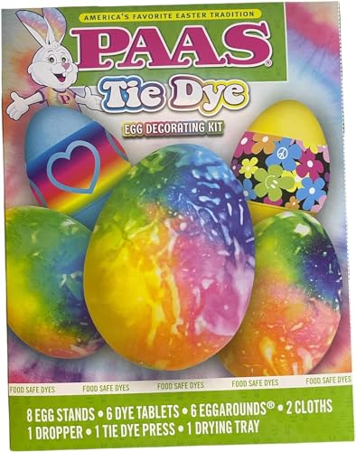 PAAS Tie Dye Easter Egg Decorating Kit  Americas Favorite Easter Tradition
