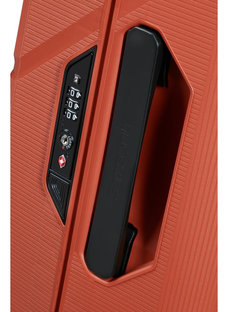 Samsonite Magnum Eco 55cm – Orange Hard Shell Spinner Cabin size Luggage. - Image 5