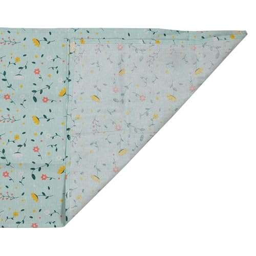 Quakzapp Refrigerator Cover Sea Cotton Cloth Anti-dust Cover Fridge Towel dust Cover Freezer Refrigerator Desktop Sundries Washing Machine Organize Storage Bags ( 130 x 55 cm) (Green) - Image 3