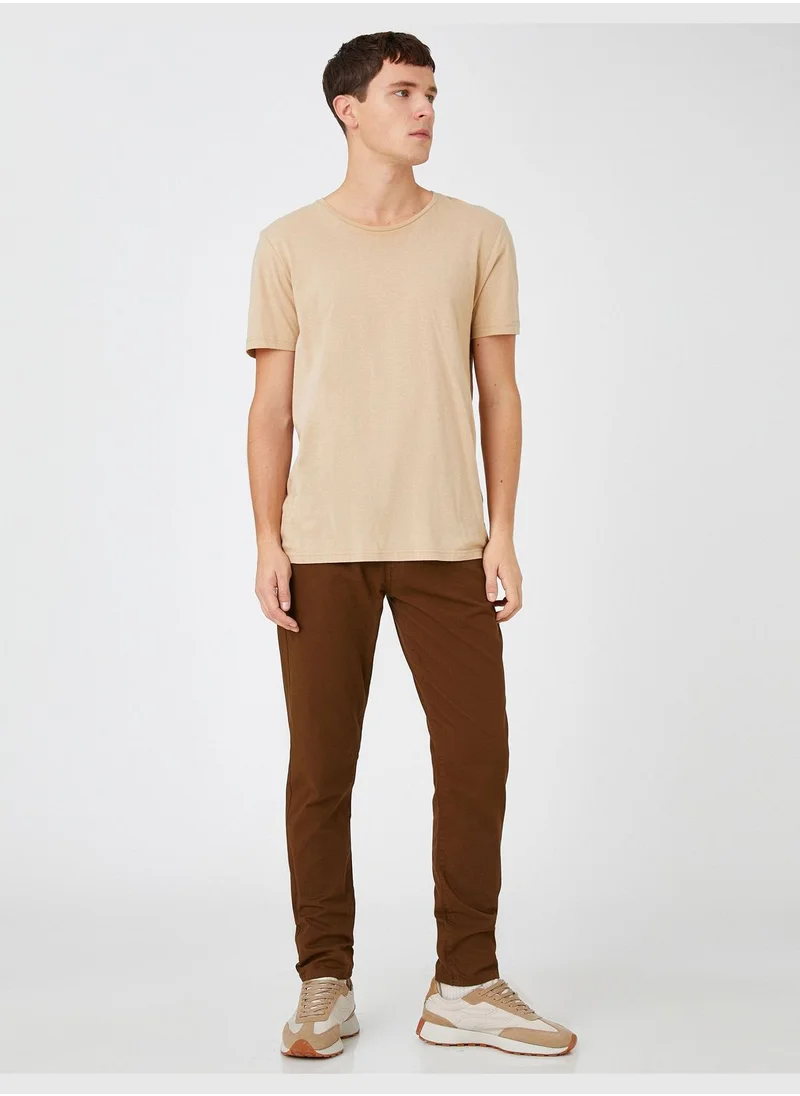 كوتون Basic Chino Trousers