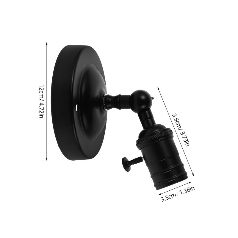 Rotatable Sconces Wall Lighting Sconces Wall Decor Wall Lamp for Bedroom Living Room Vanity Hallway Bulb Not Included - Image 3