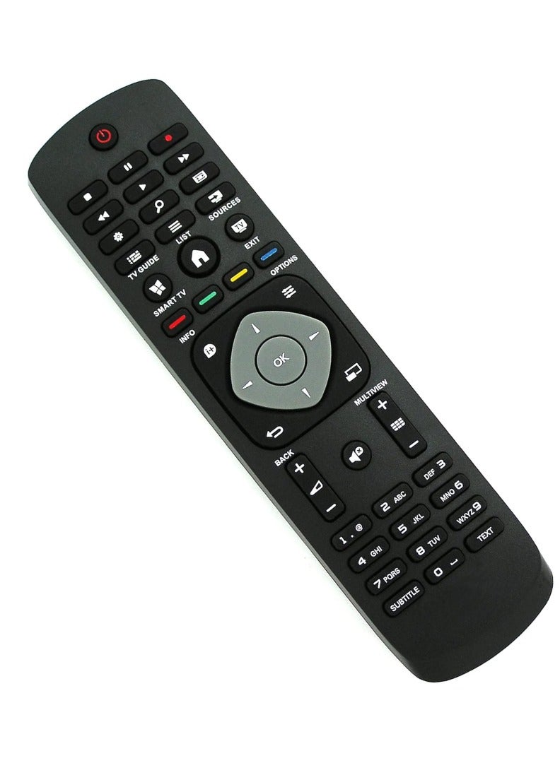 ELTRAZONE Replacement Remote Control for Philips TV 48PFK5709/12, 48PFK6300/12, 48PFK6409/12, 48PFK6609/12, 48PFK6719/12, 48PFK6909/12 with Battery - Image 3