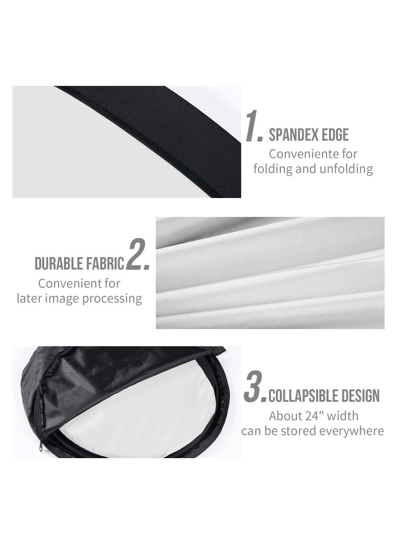 Chromakey Collapsible Reversible Background Double-Sided Muslin Pop-Up Backdrop