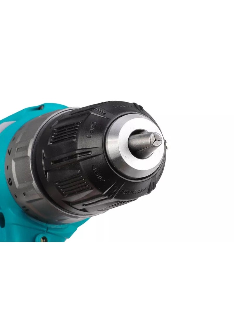 TOTAL TDLI200518 20V Cordless Drill/Driver – 45 Nm, 2.0Ah Battery, Dual Speed (0-400 & 0-1500 rpm), 65mm Chrome Vanadium Chuck, Rechargeable, Easy Lock Spindle - Image 3