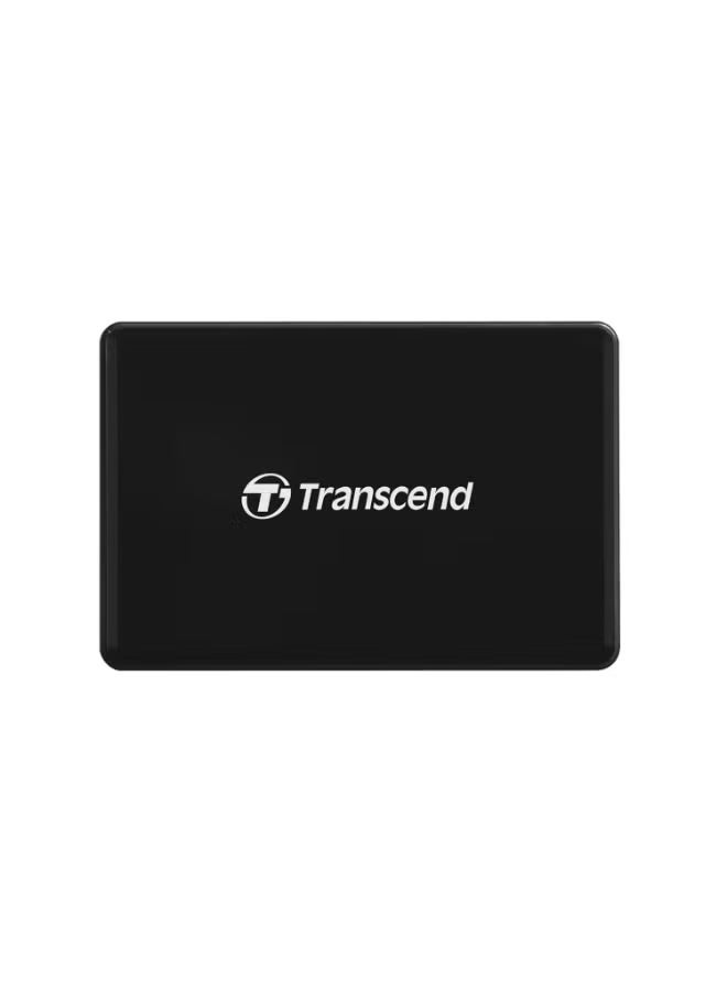 ترانسيند 11 Transcend ‎TS-RDC8K2 USB 3.1 Gen 1 Including SD Cards, microSD Cards, and CompactFlash Cards Multi Card Reader USB Type-C - Image 2
