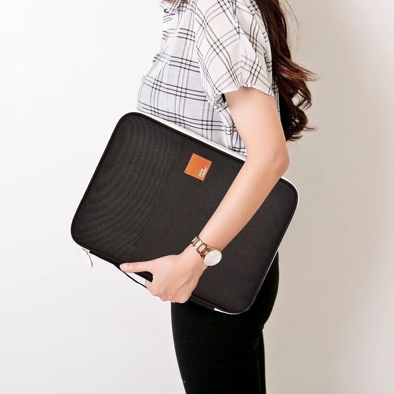 Lanola A4 Document Bags Portfolio Waterproof Business File Holder Travel Gear Organizer Electronics ccessories Bag - Image 5