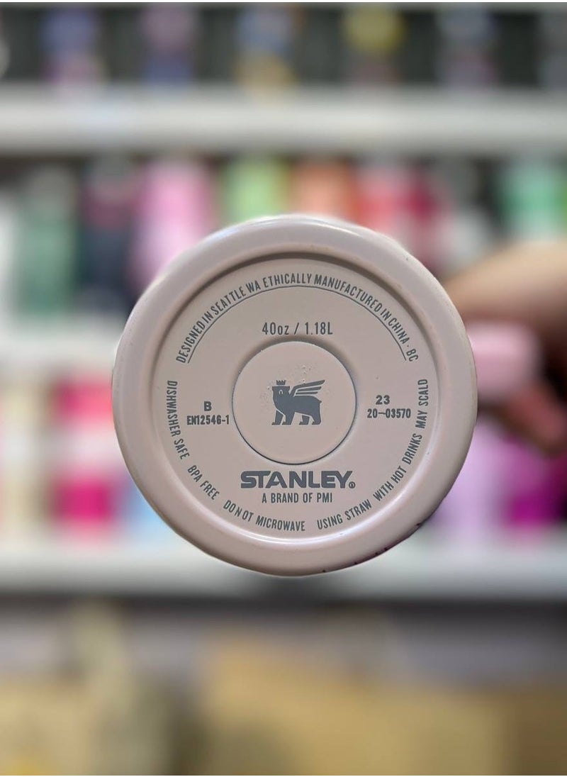 Stanley - Stanley cup H2.0 Stainless Steel with Lid and Straw for Water Iced Tea,Coffee and Smoothie - Image 1