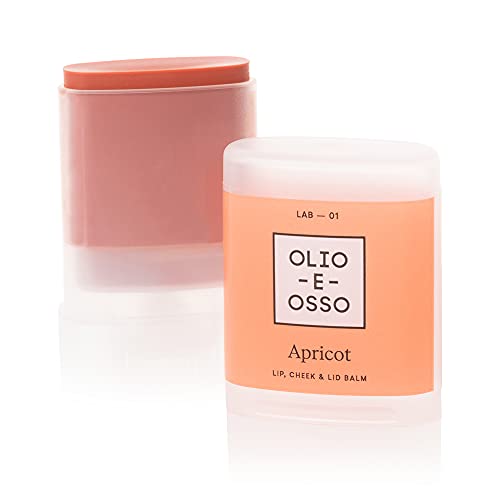 Olio E Osso  Natural Lip  Cheek Balm  Natural NonToxic Clean Beauty LAB 1 Apricot 035 oz  10 g