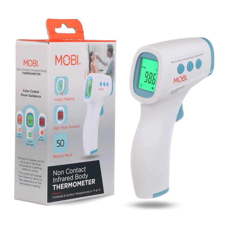 MOBI  NonContact Forehead Digital Thermometer with Object Temperature Mode  Touchless Fever Thermometer - Image 2