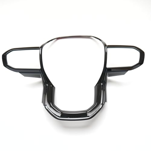 CYAuto Interior Steering Wheel Trim Accessories for Chevy Colorado GMC Canyon Acadia Yukon XL 2024 2025 (Glossy Black) - Image 2