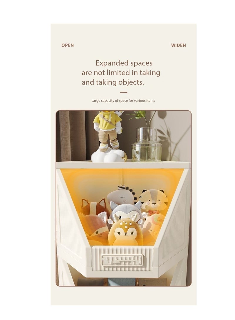  CityRiya-Long زاوية تخزين مجلس الوزراء ، متعددة الوظائف مجلس الوزراء الزاوية مثلث تخزين الرف ، طبقة مزدوجة من البلاستيك دائم الزاوية تخزين الرف ، متعددة الأغراض تخزين مجلس الوزراء ، غرفة المطبخ وحدة الرف ، رف التخزين ﻿ - Image 3