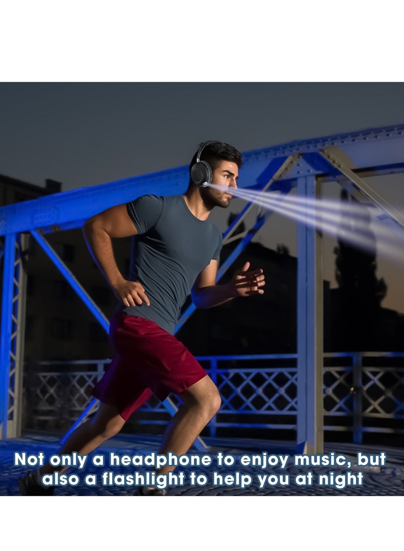 GULFLINK 400mah Bluetooth Wireless Headphones for Teens Adults White  - Image 3