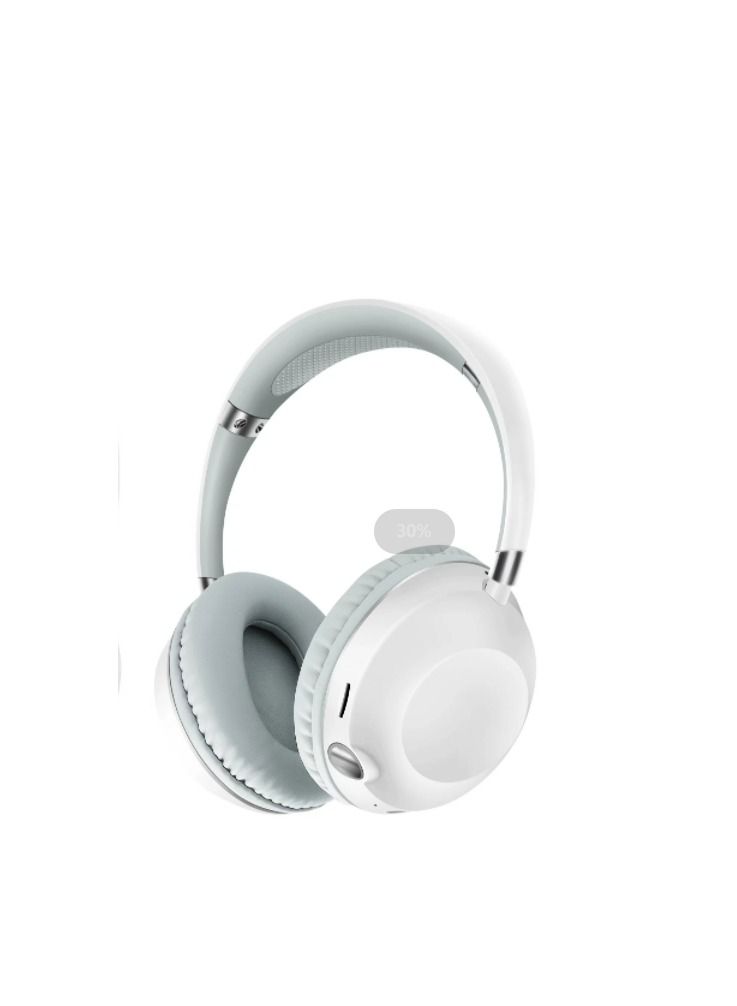 GULFLINK 400mah Bluetooth Wireless Headphones for Teens Adults White  - Image 1