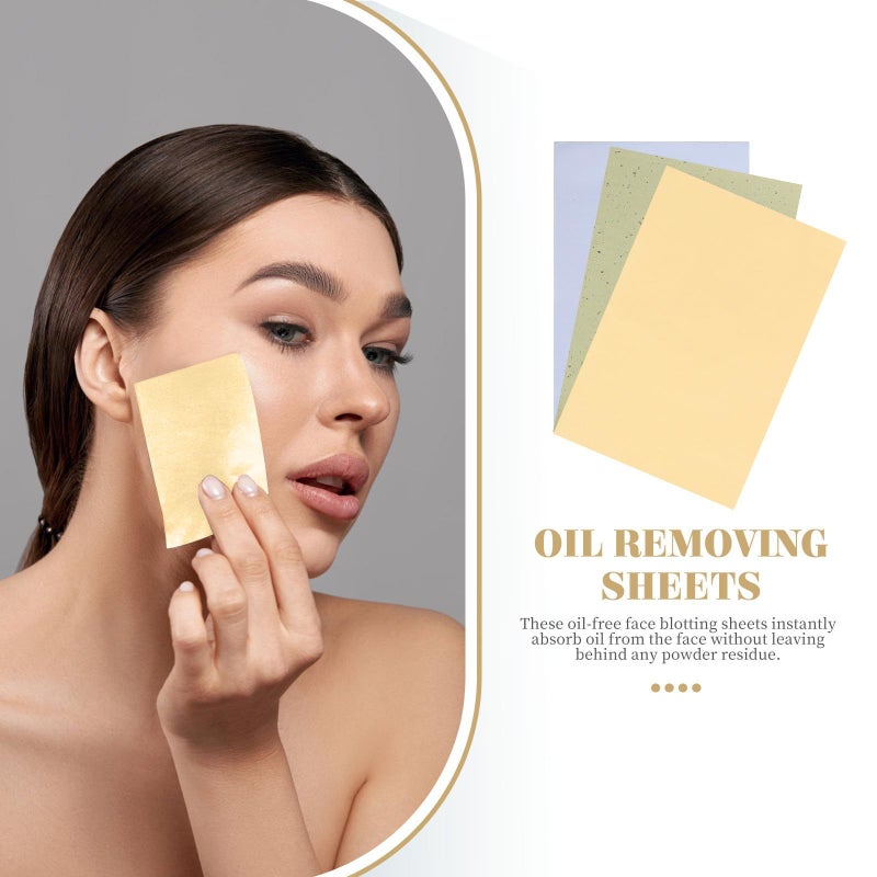 Mobestech Face Oil Blotting Papers 300 Packs For Makeup Removal And Skin Care - Image 4