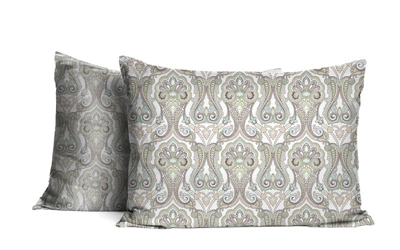 Pointehaven Flannel 170 GSM Sheet Set Twin Paisley - Image 4