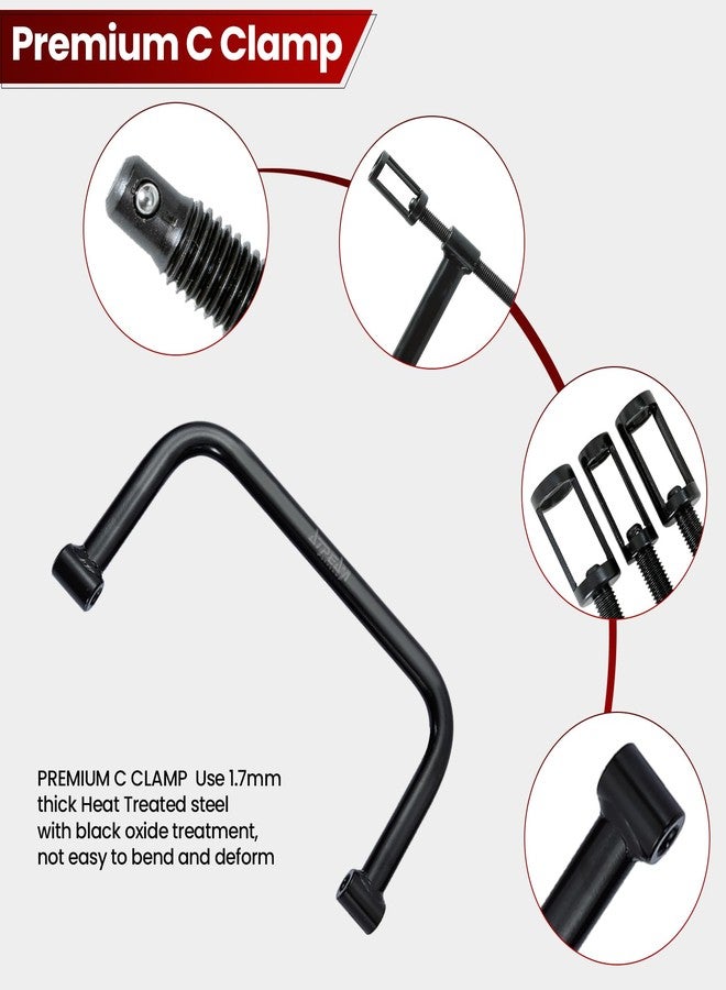ATPEAM Auto Valve Spring Compressor C Clamp Tool Set Suitable for Motorcycle, ATV, Car, Small Engine Vehicle Equipment - Image 5