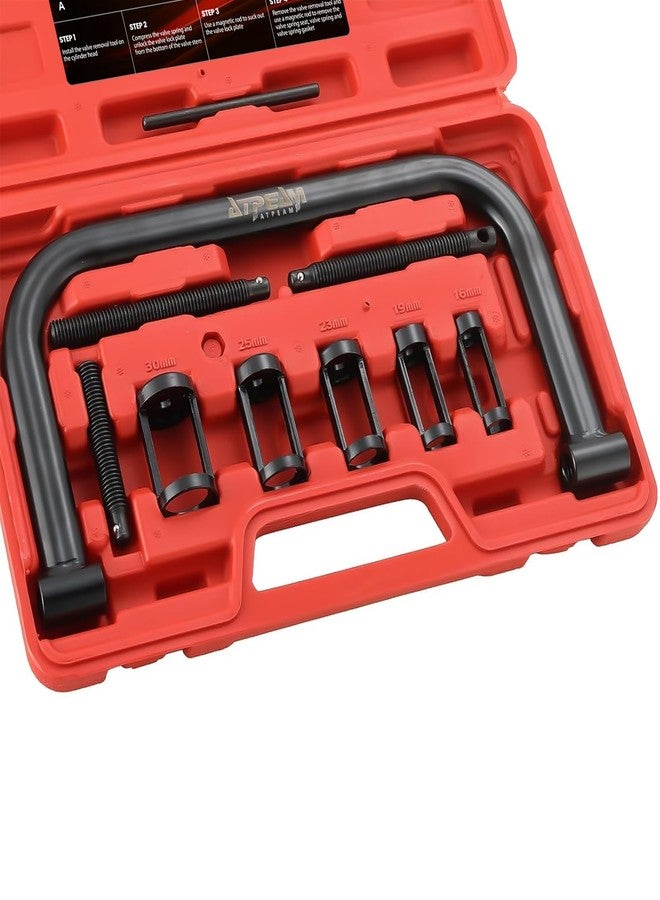 ATPEAM Auto Valve Spring Compressor C Clamp Tool Set Suitable for Motorcycle, ATV, Car, Small Engine Vehicle Equipment - Image 1