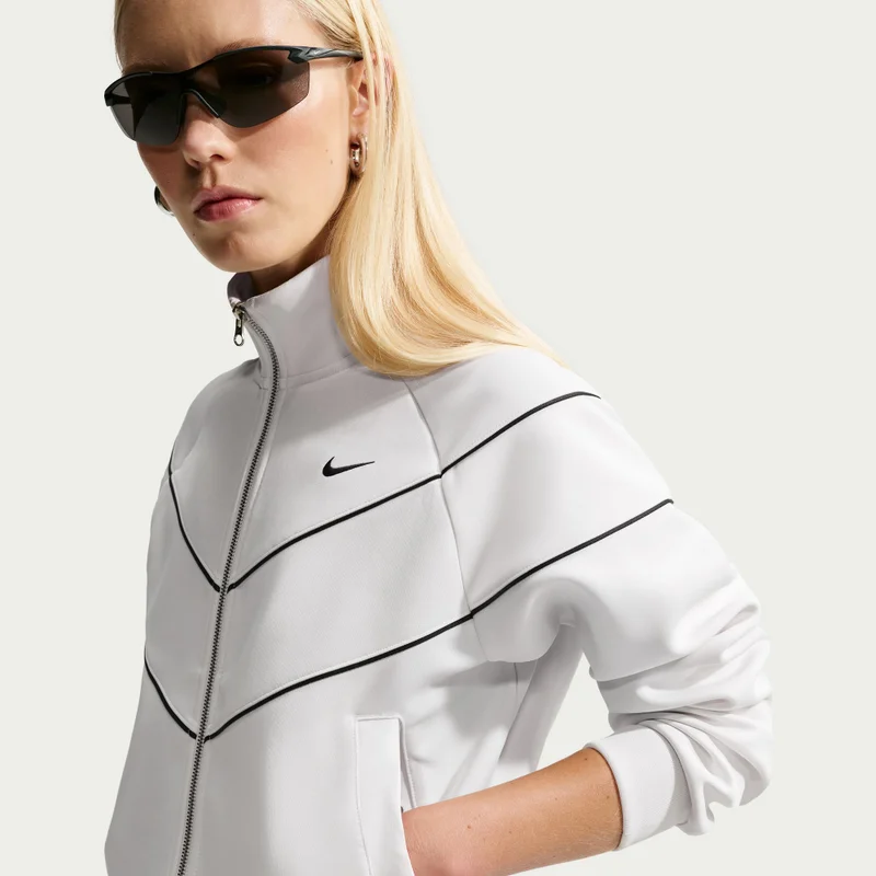 Nike White Women's Sportswear Windrunner Jacket for Women | Best Price UAE