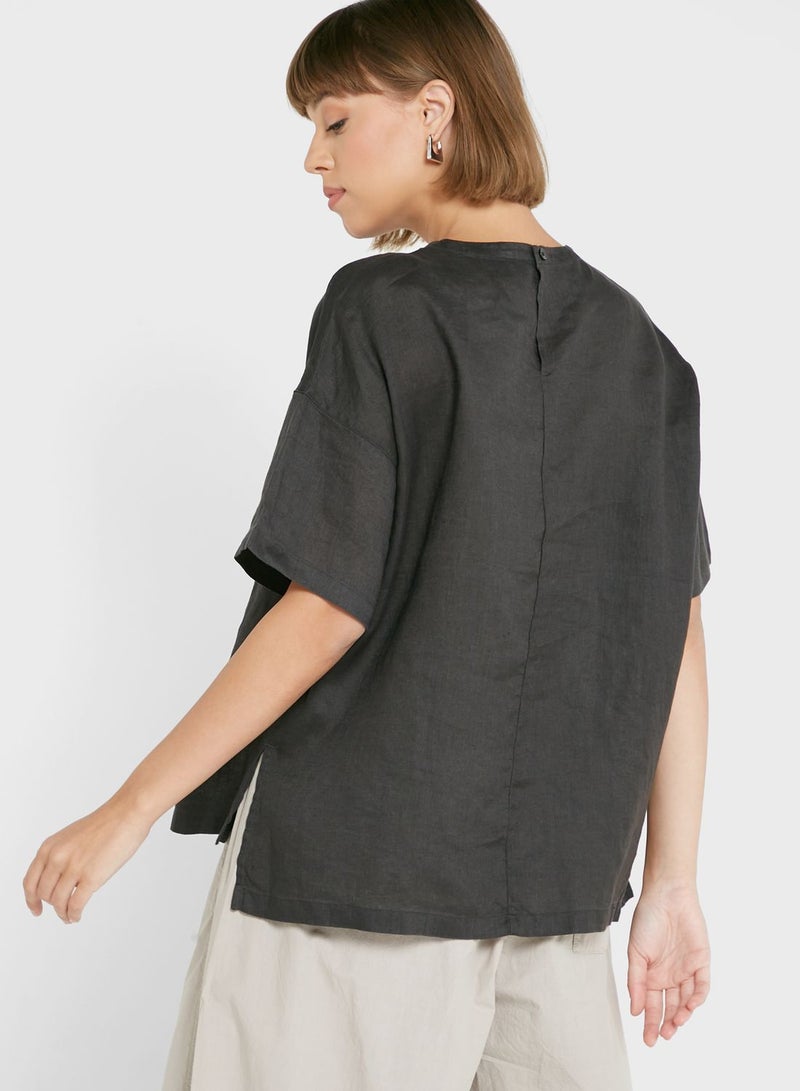 MUJI Crew Neck Top - Image 2