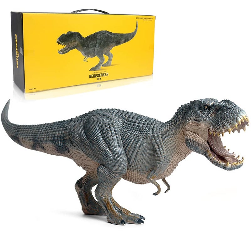 EOIVSH Dinosaur Toy Vastatosaurus Rex with Movable Jaw Realistic Dinosaur Action Figure Vrex Toy Plastic Educational Animal Model Figurine for Collection Gift Birthday Gifts Party Favor - Image 2