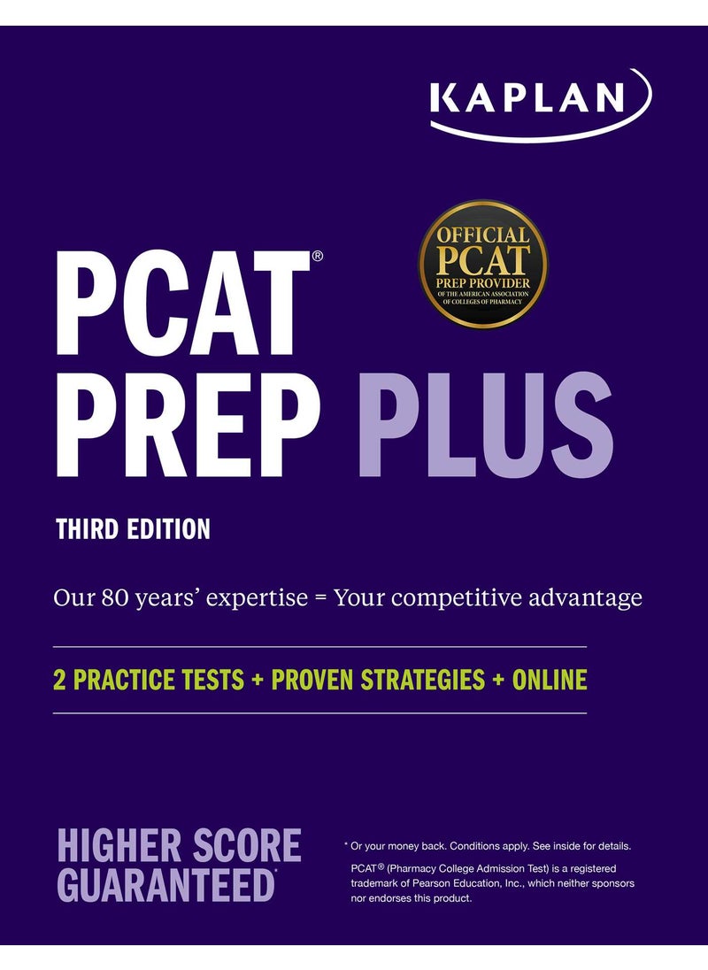 PCAT Prep Plus 