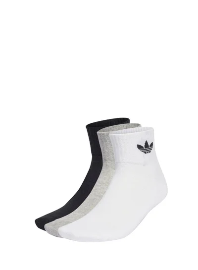Adidas adidas 1/4 Socks 3P White Originals Socks