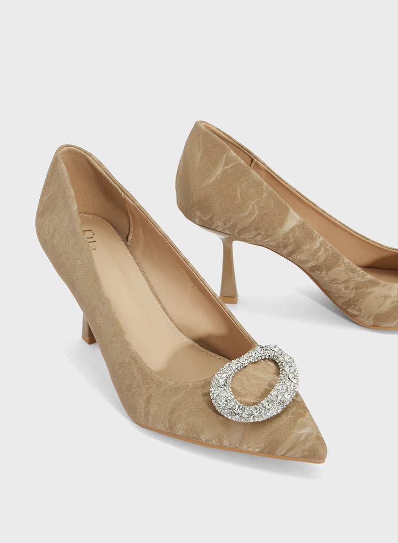 ELLA High Heeled Ladies Pump  - Image 4