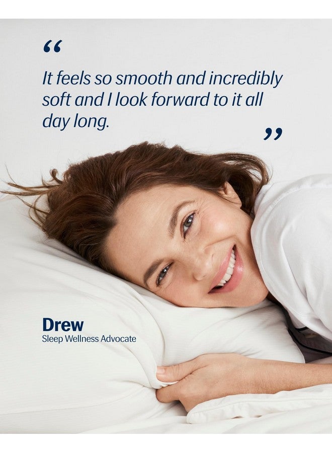 REST® Evercool®+ Cooling Pillow Cases Standard - 2 Pillowcase for Sensitive Skin, Silver Infused Fabric for Hygienic Sleep, Silky Smooth for Curly Hair, High Elastic for Snug Fit (19x29 inches) - Image 1