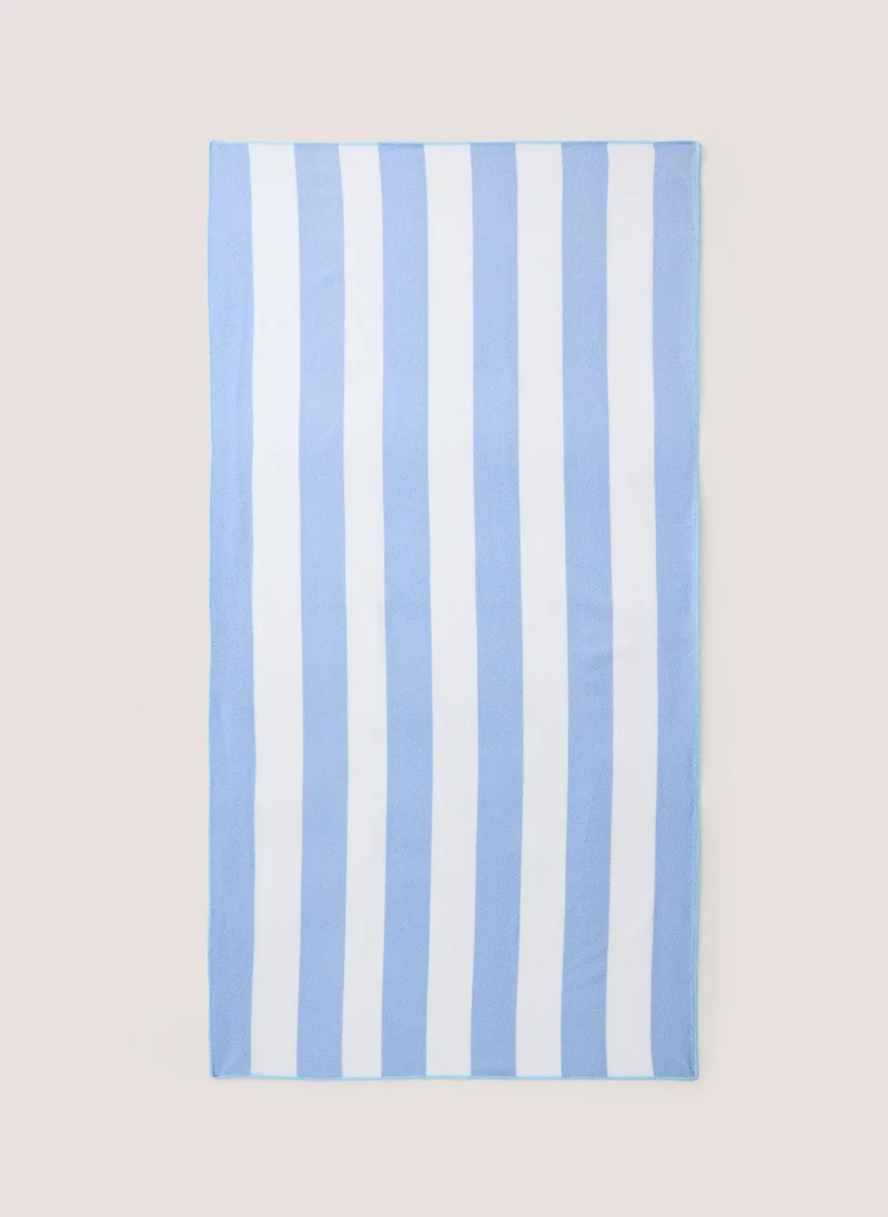 ماتلان Blue Stripe Beach Towel