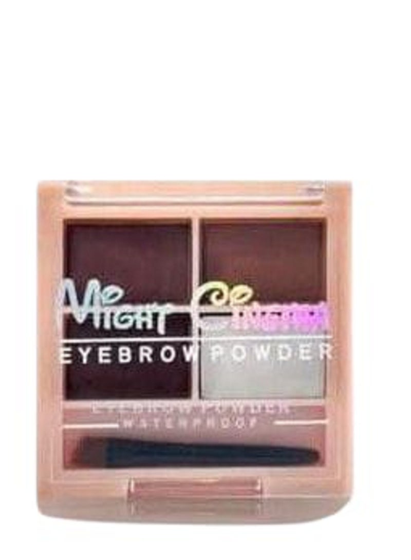 Might Cinema Eyebrow Corrector, 3 shades, fixer and brush - Image 1