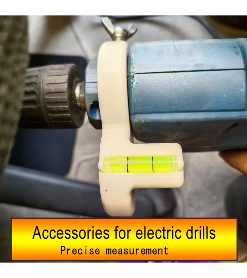 Multifunctional Drilling Angle Gauge Dual Level Guide Precision Woodworking Tool - Image 1