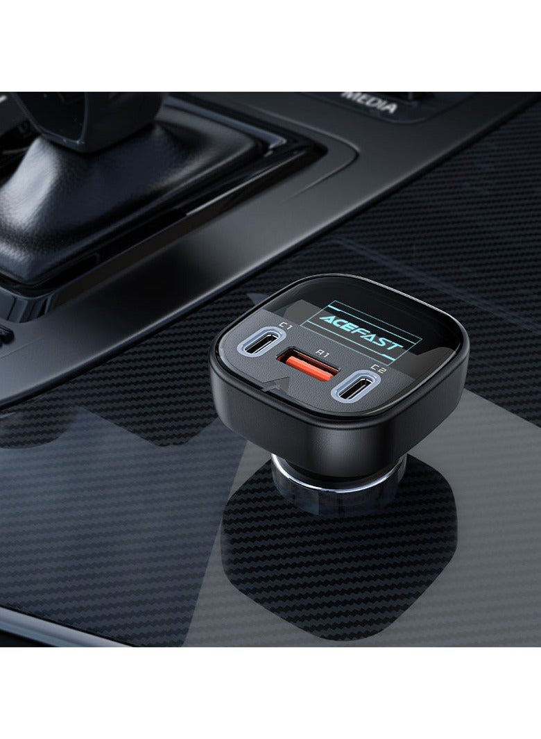 ACEFAST Fast Charge Car Charger B5 101W (2xUSB-C+USB-A) - Image 4