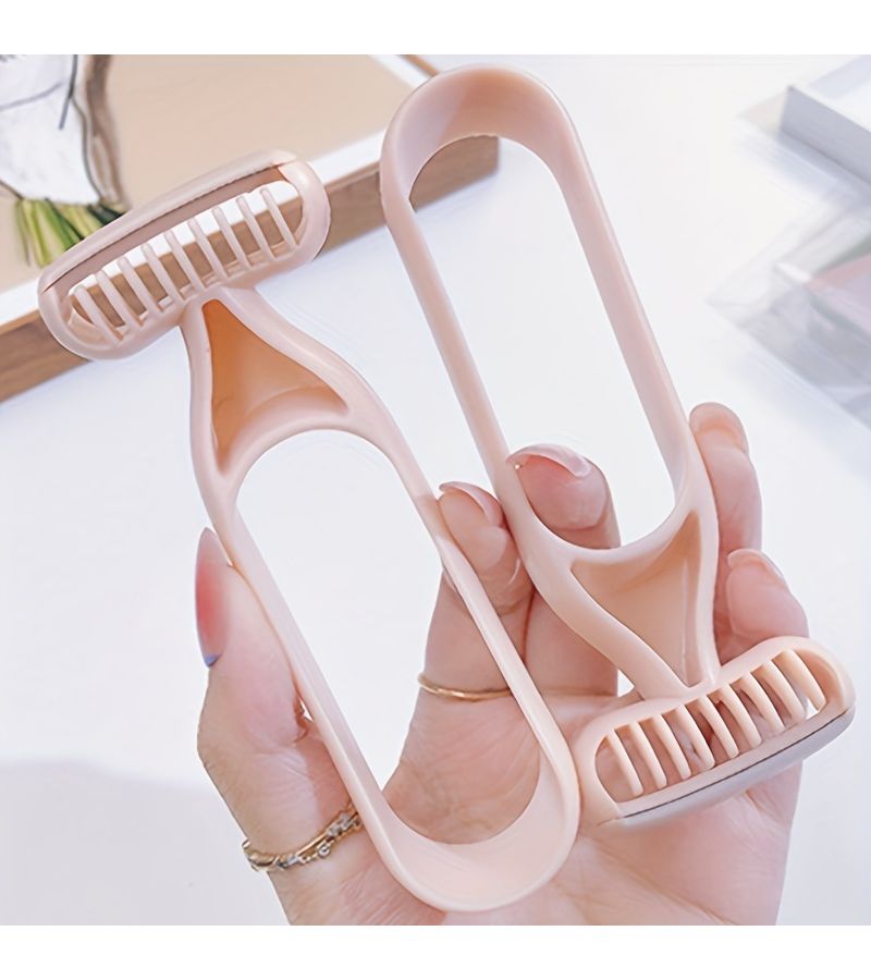 Set Of 5 Multicolor Manual Body Razors For Women Safe Bikini Trimmer Hair Removal Tool Body Shaver For Both Genders - Image 2