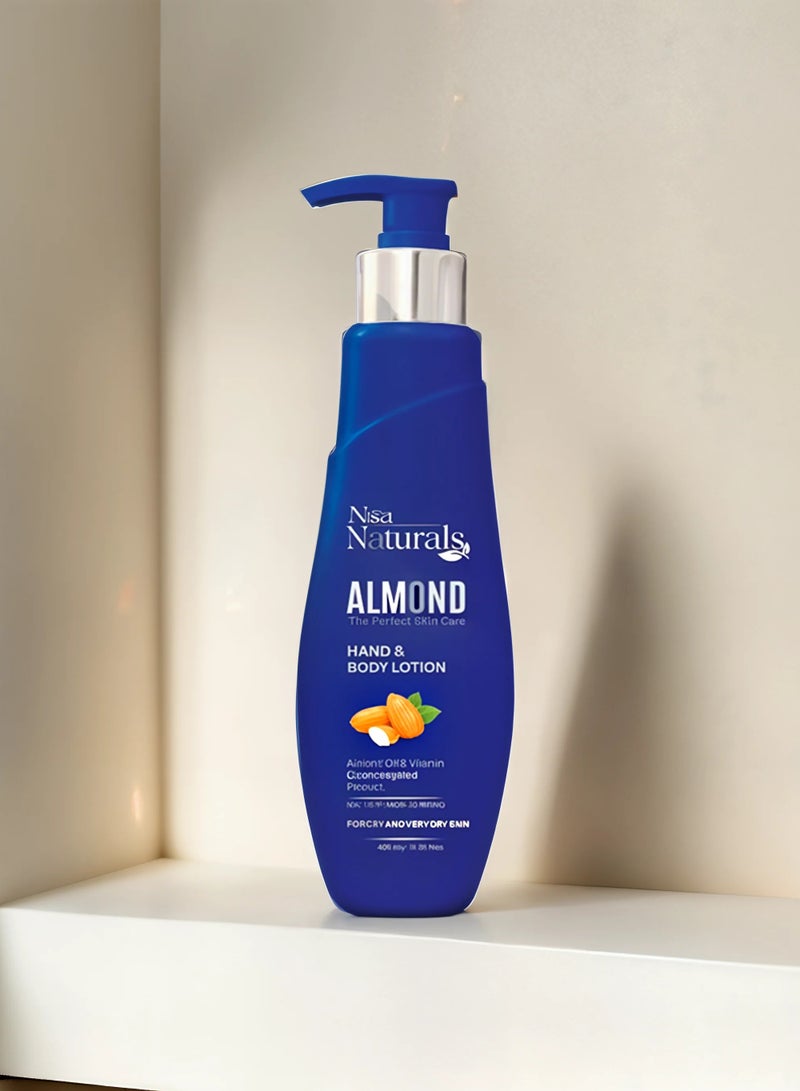 Nisa Hand And Body Almond Lotion 200 ML