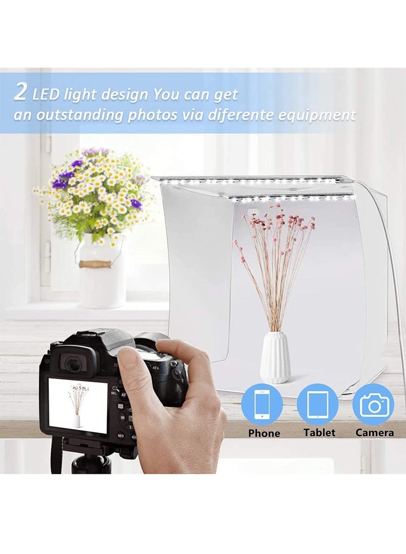 PULUZ 6 Background Folding Portable Photo Lighting Studio Shooting Tent Box 15*15  - Image 2
