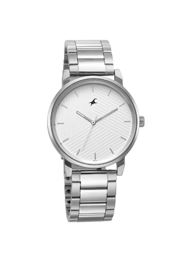 fastrack Men's Metal Analog Watch 3278SM04 - 40 mm