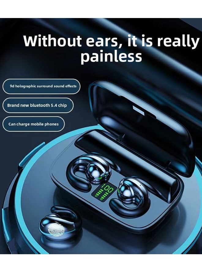 Noise reduction bluetooth wireless headset high sound quality subwoofer microphone for AI clear call sports running - Image 2