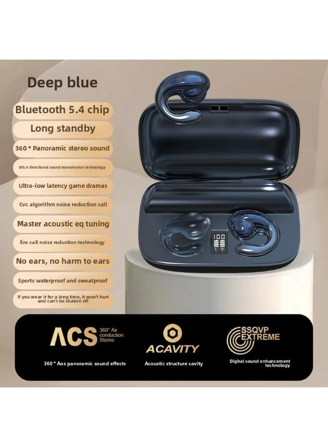 Noise reduction bluetooth wireless headset high sound quality subwoofer microphone for AI clear call sports running - Image 4